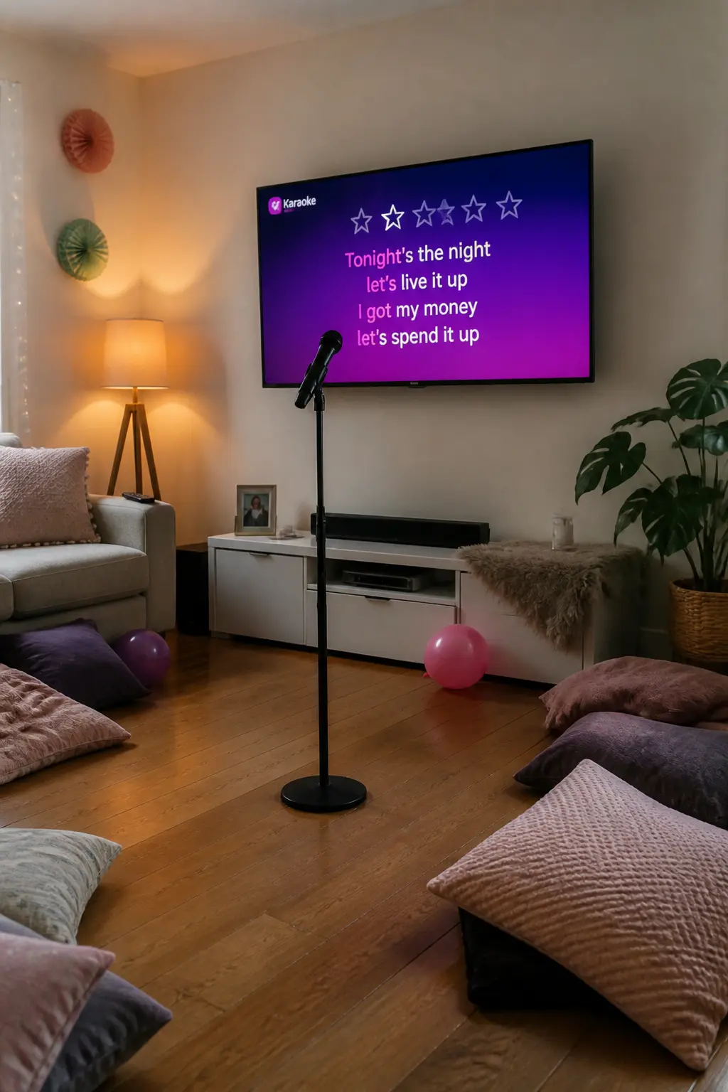 Karaoke Before the Neighbours Go to Bed