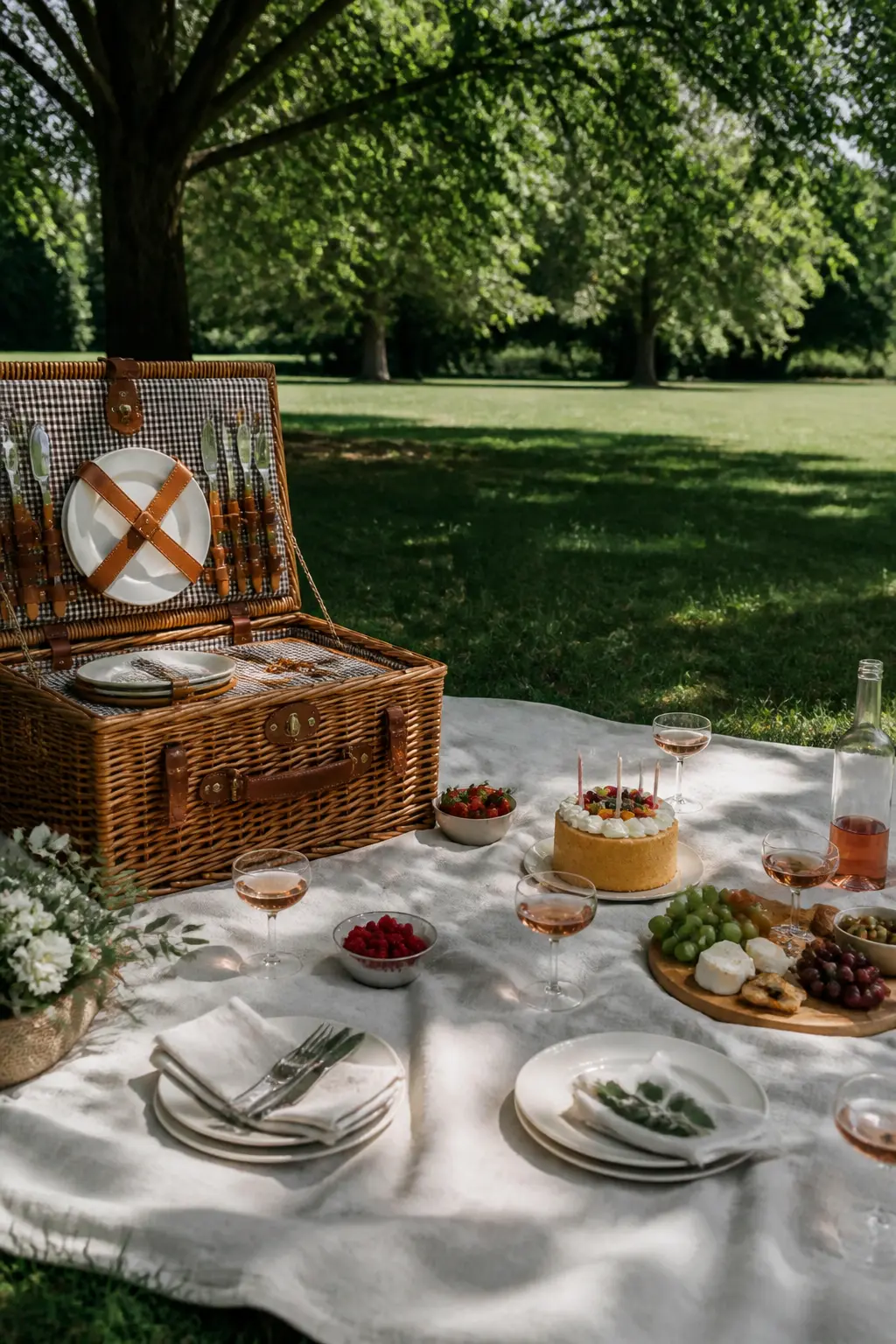 Picnic With a Proper Basket