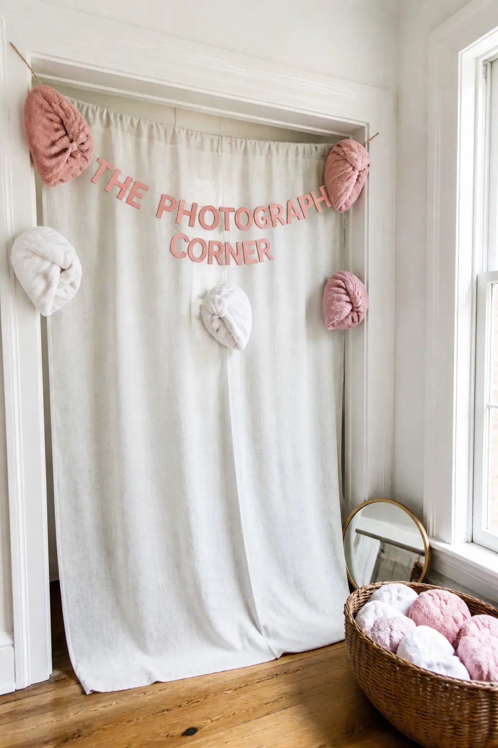 The Photograph Corner With Towel Turbans