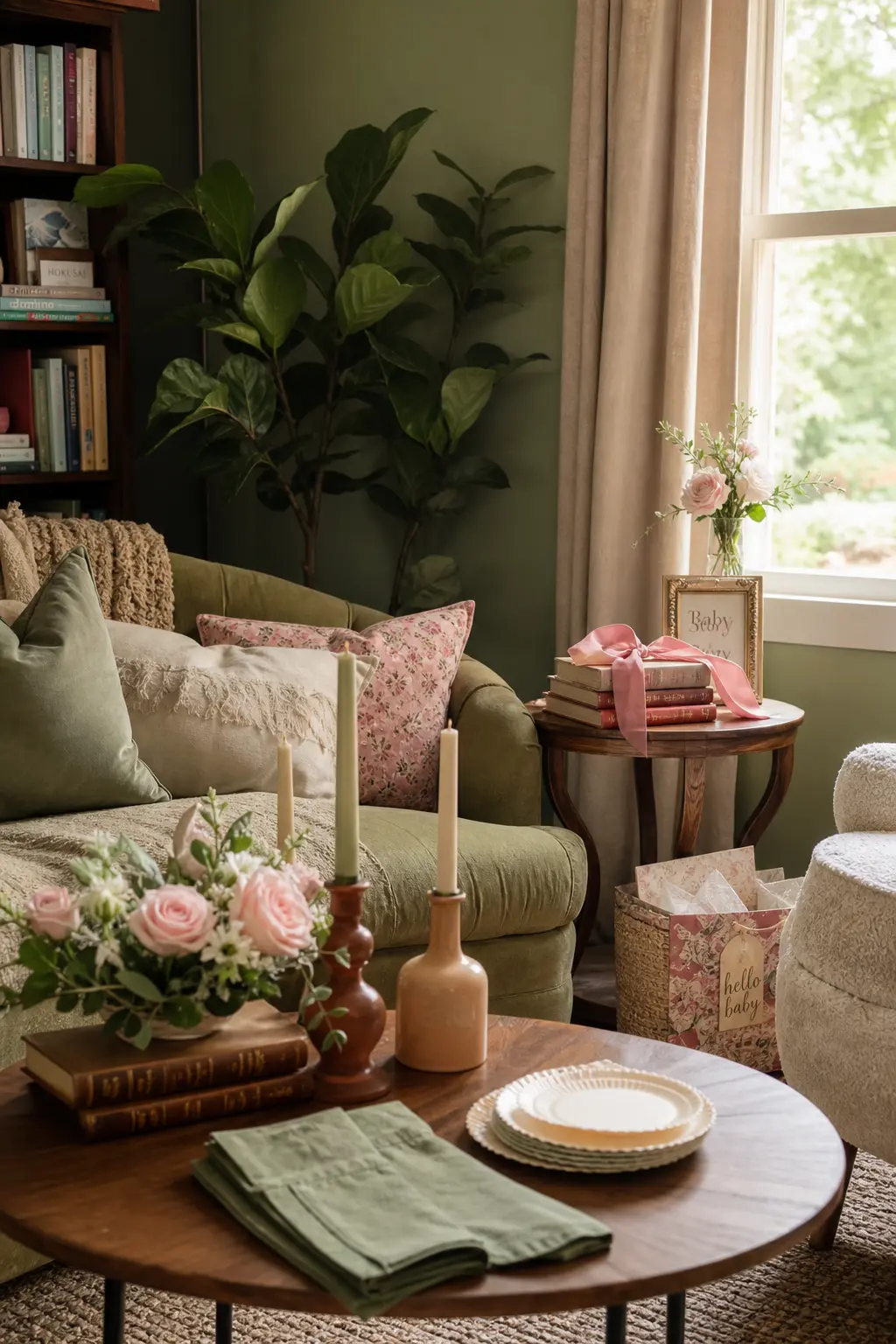 A Book-Palette Colour Scheme for the Whole Room