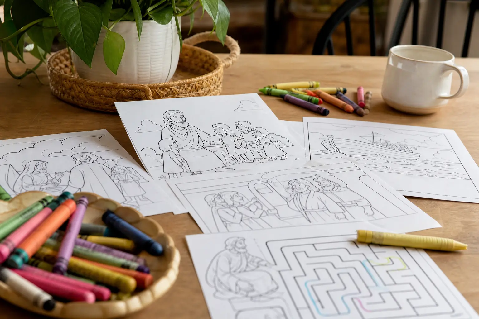 22 Sunday School Worksheets for Kids You Can Print Ten Minutes Before Class