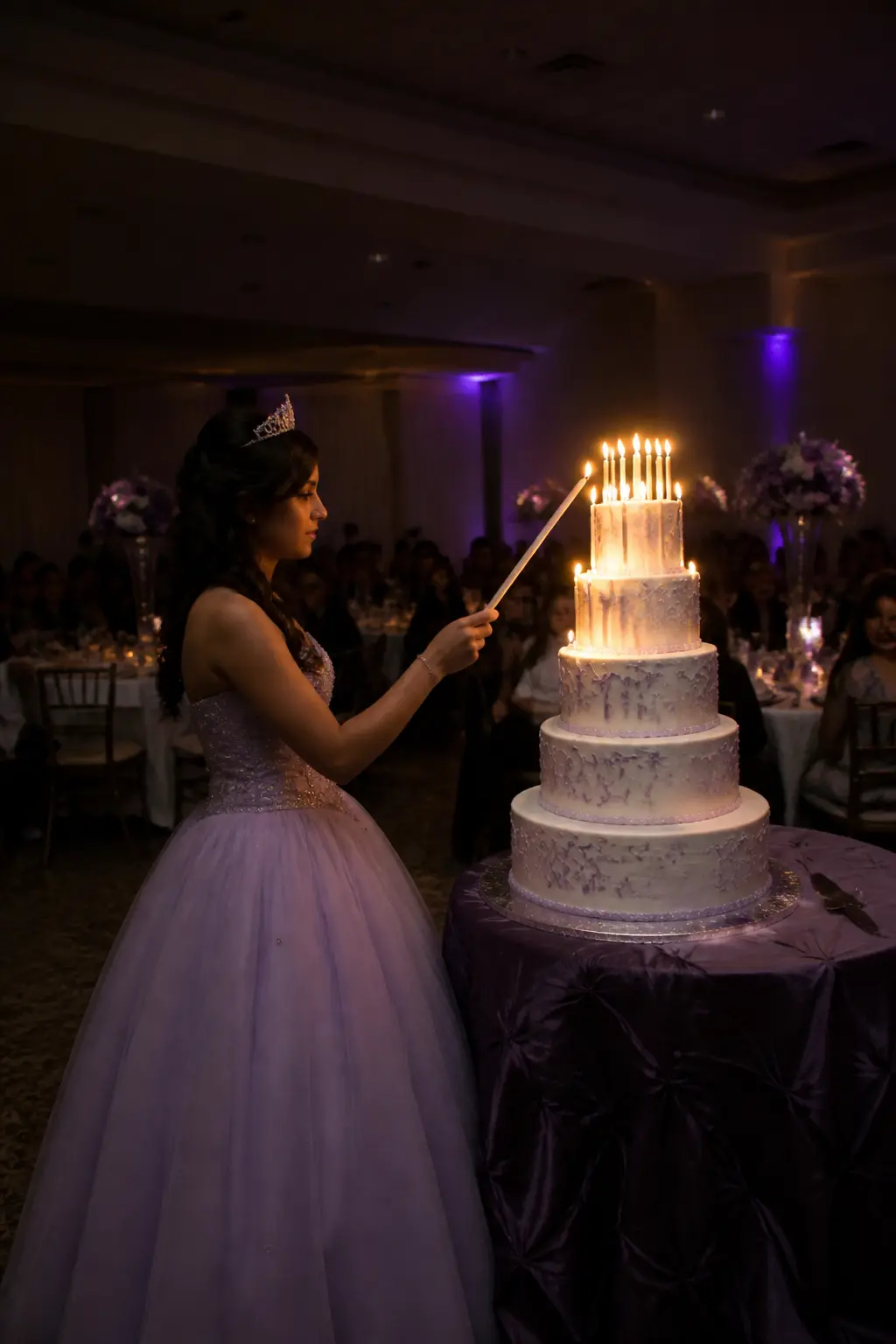 Candle Lighting for Sixteen People