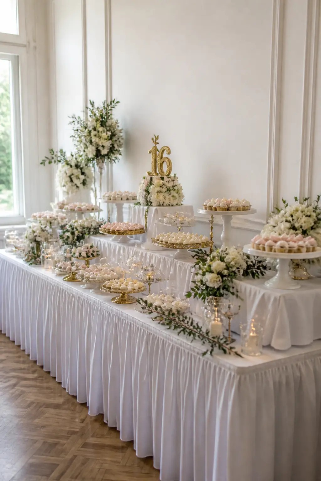 The Dessert Table Built in Tiers