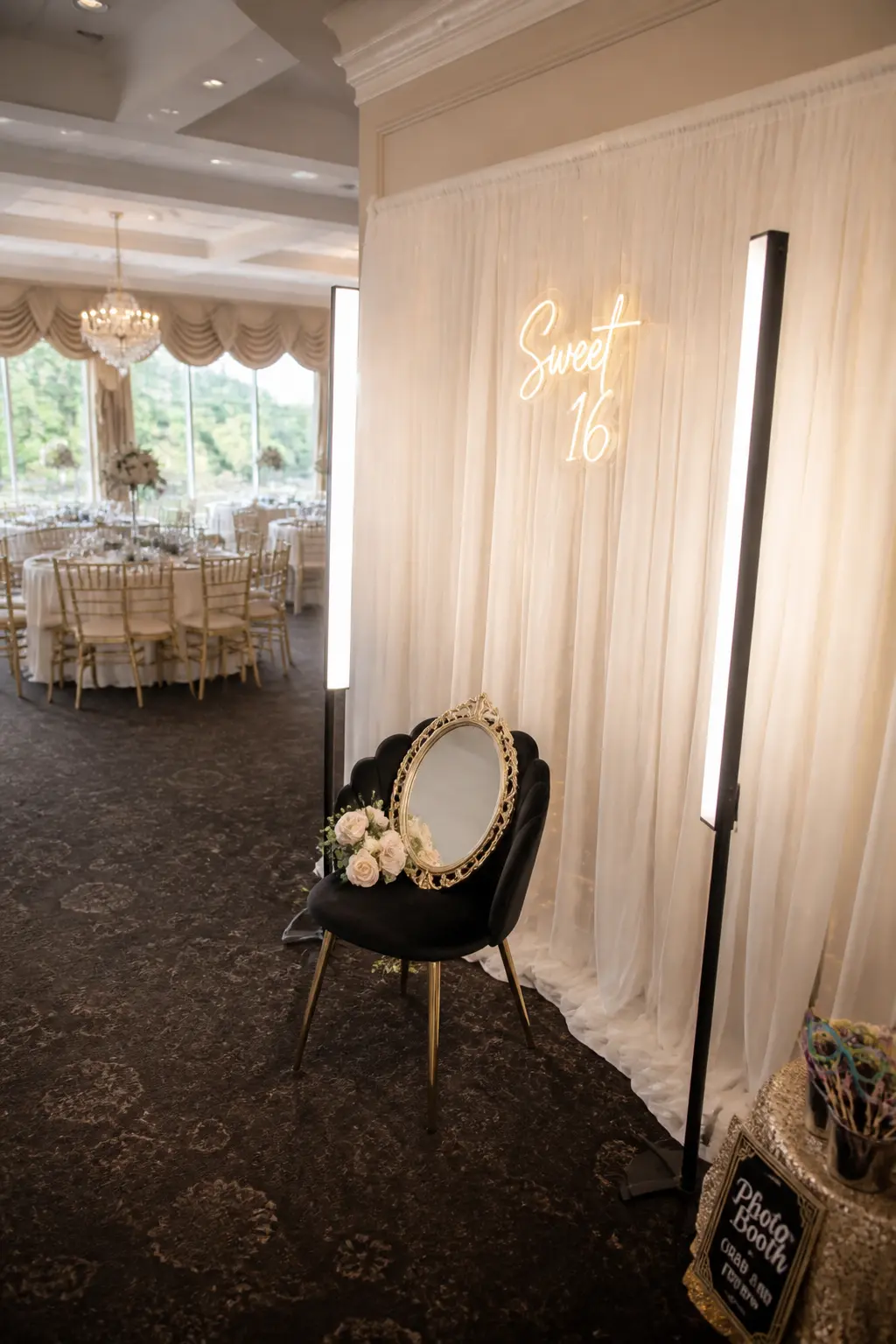 The Photo Booth With Proper Lighting