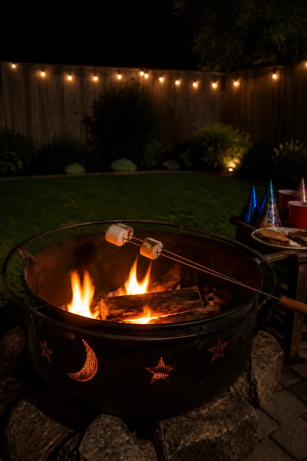 Bonfire With Marshmallows