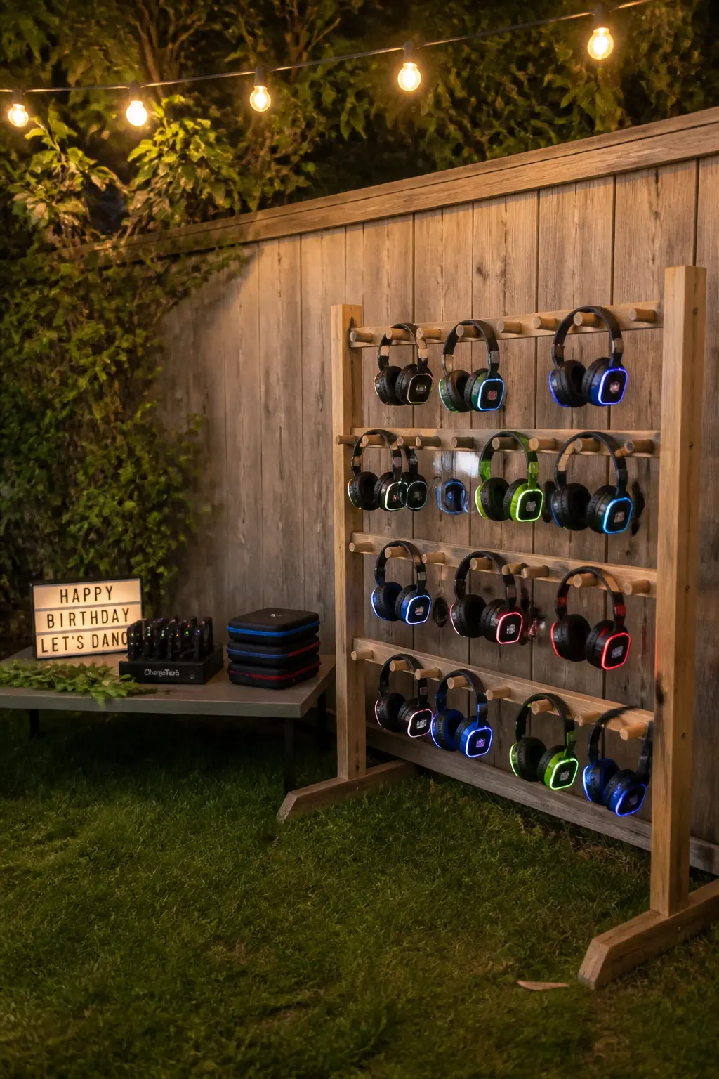 Silent Disco in the Garden