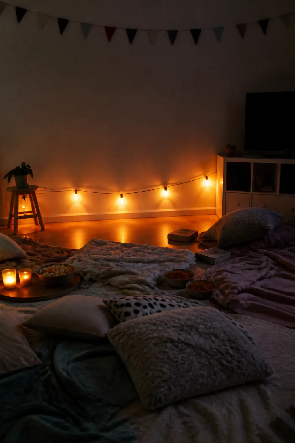 Lights Strung Low Along the Wall