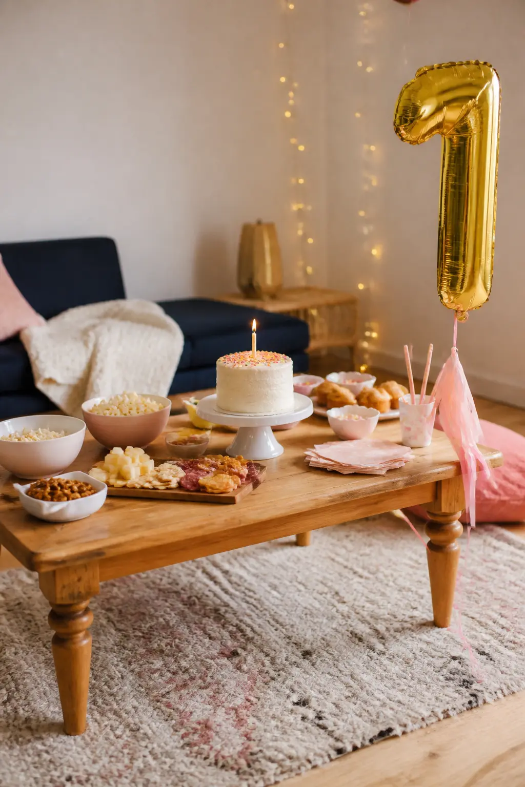A Snack Table Styled Rather Than Stacked