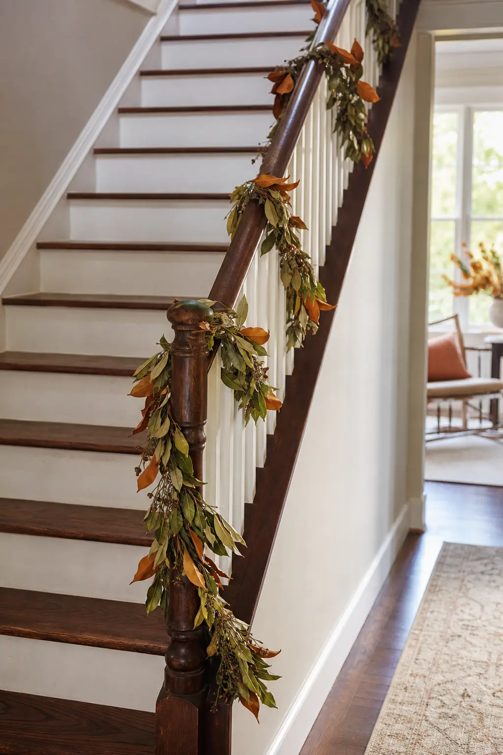 Stairs: A Garland Along the Bannister