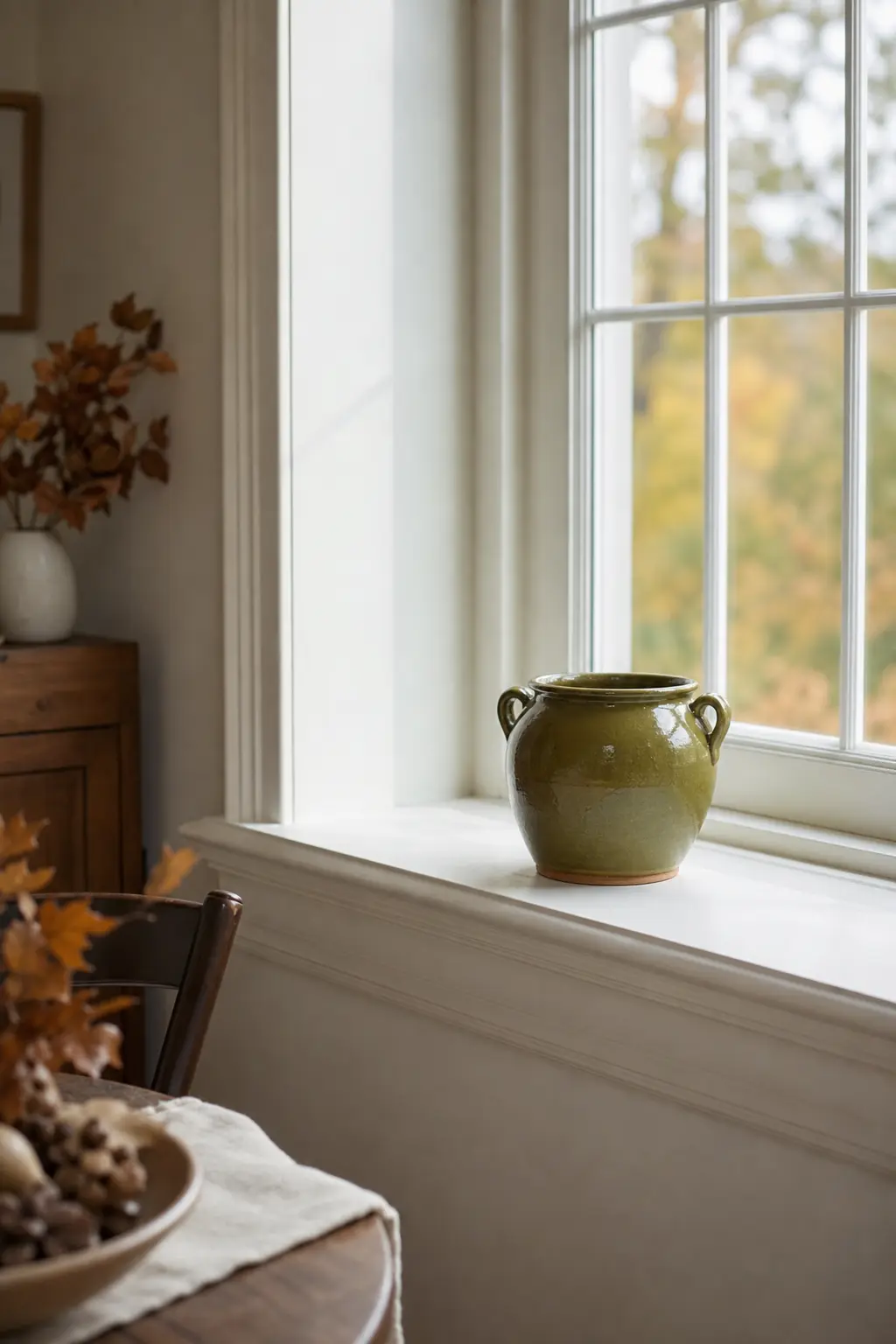 Windowsills: One Object Each