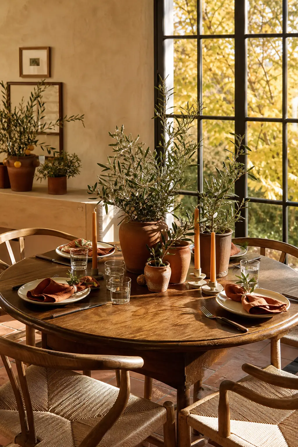 Terracotta and Olive