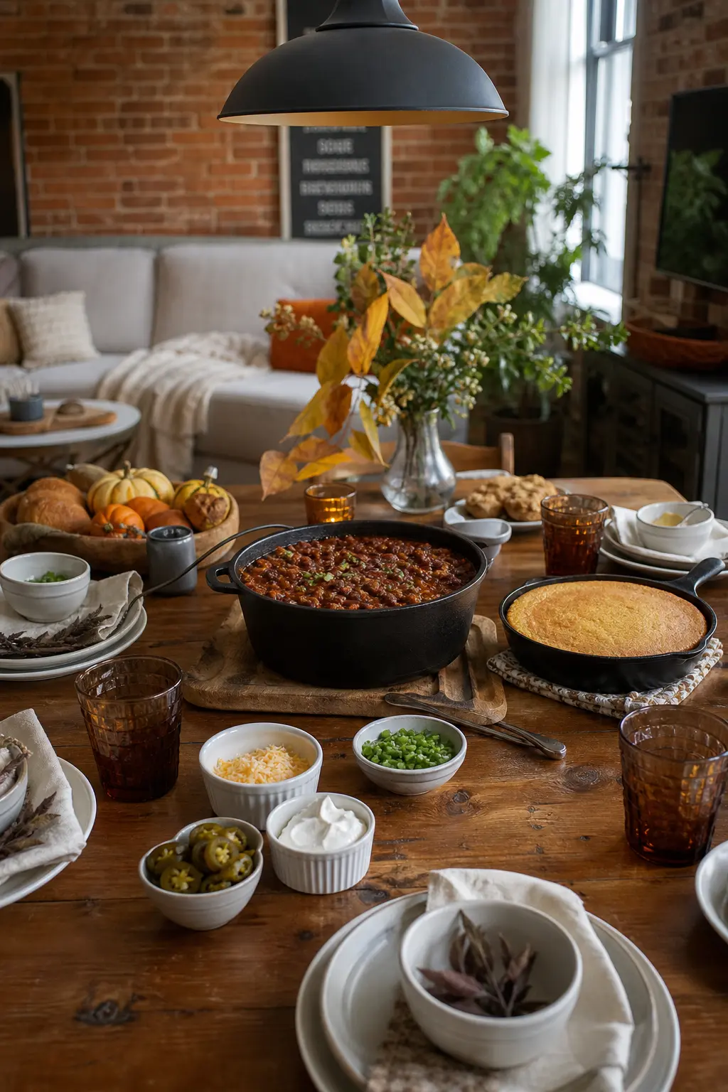 Chilli With Cornbread