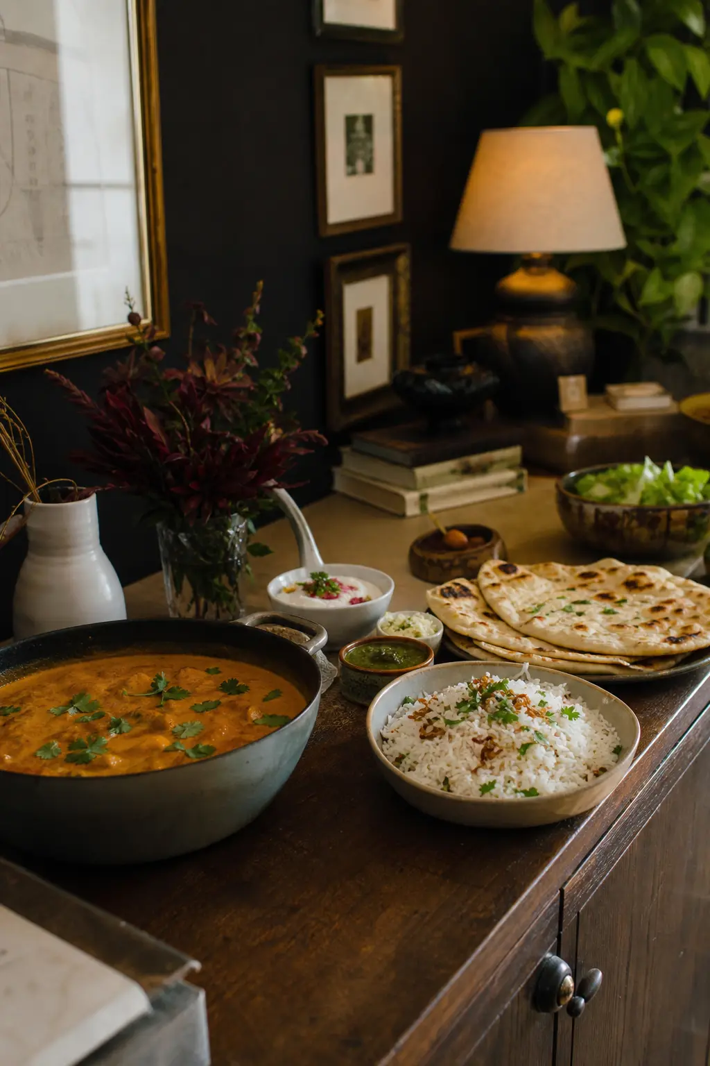 Curry With All the Sides