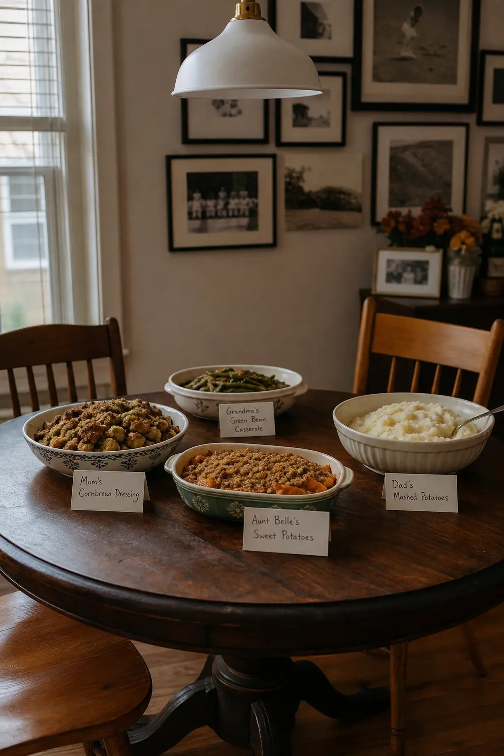 Family Recipes From Three Households, No Coordination