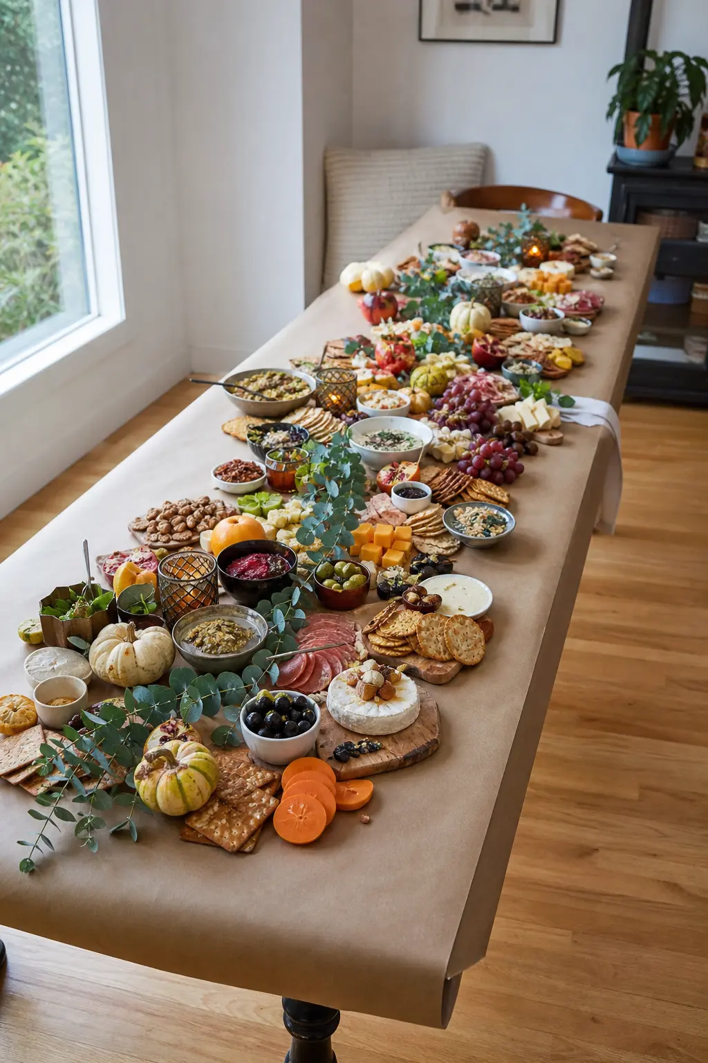 Grazing Table With No Sit-Down Meal