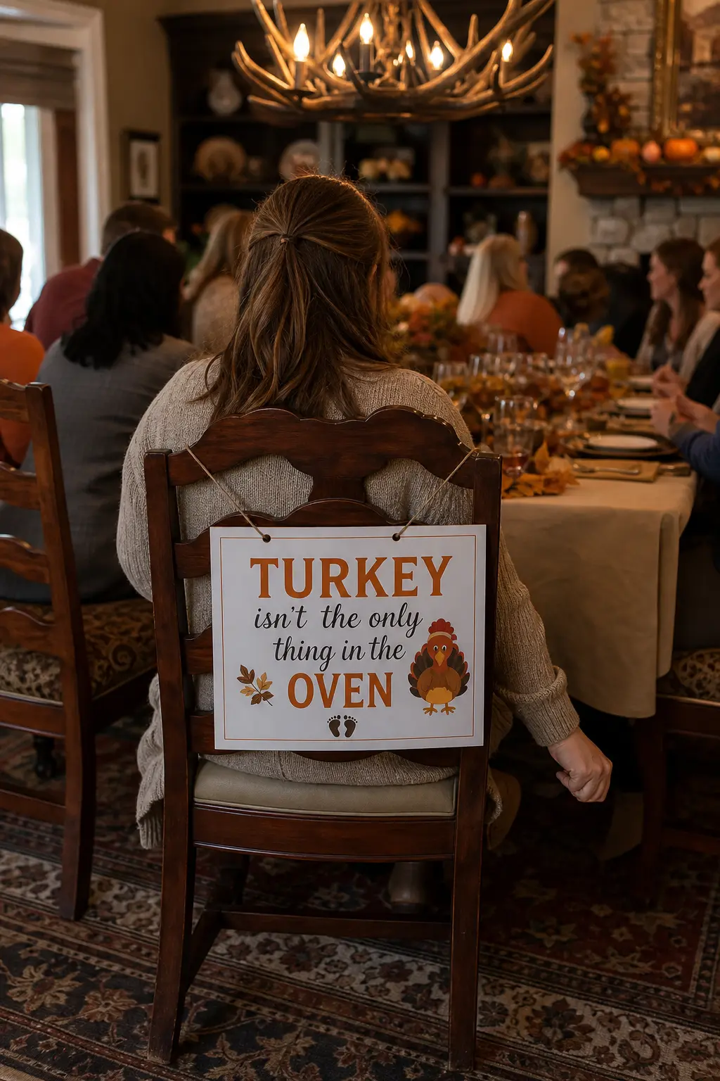The Photo With a Sign at the Back