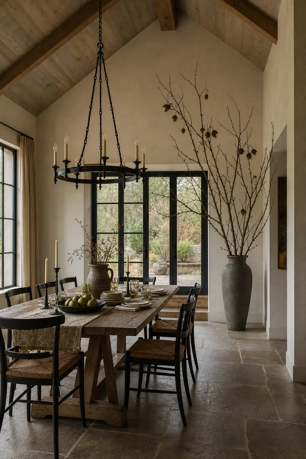 Dried Branches Instead of Cut Flowers