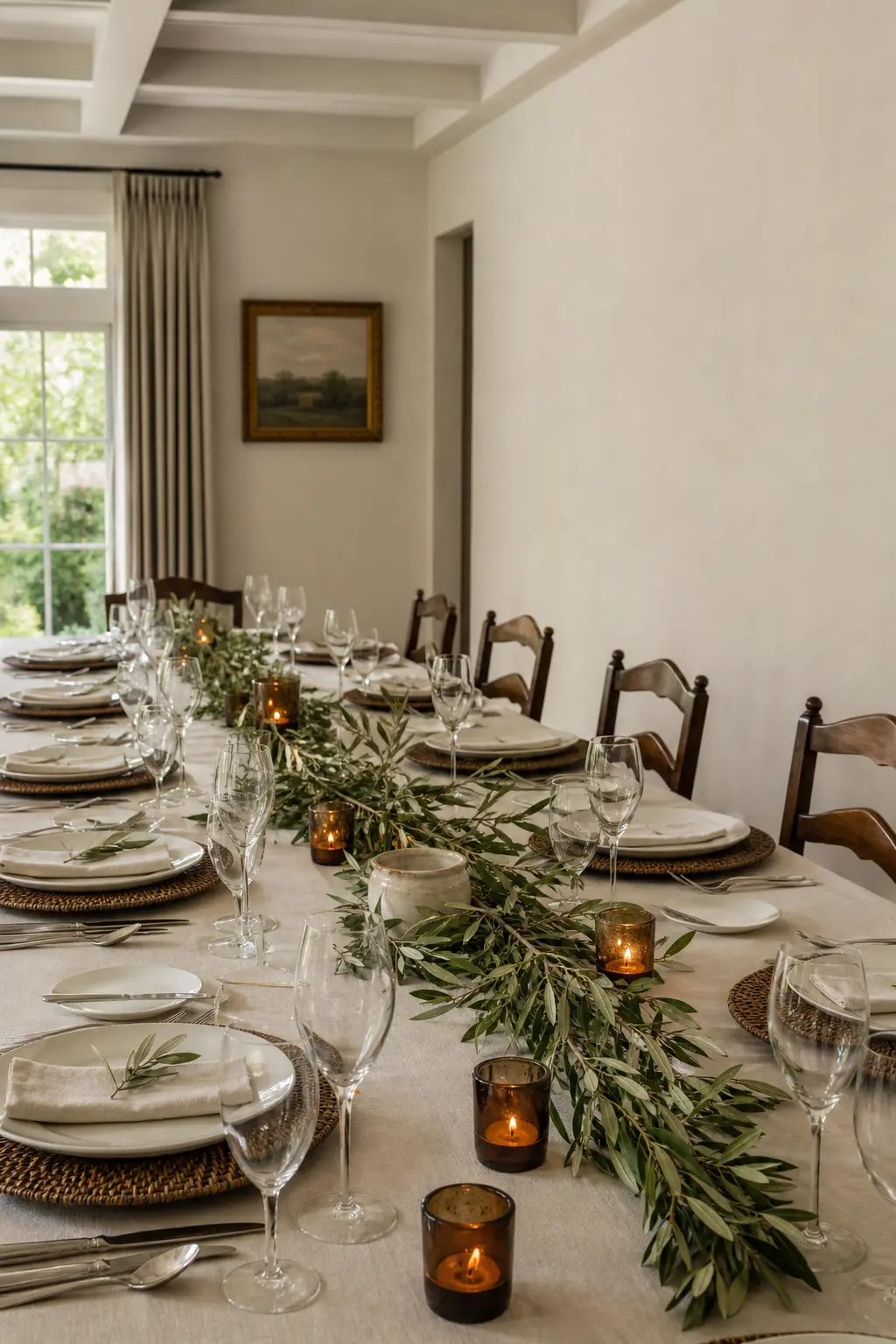 Olive Branches Down the Length