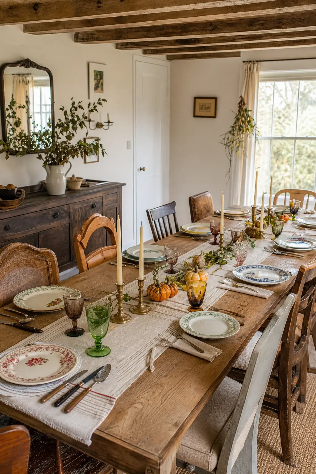 Vintage Mismatched Plates, One Per Guest