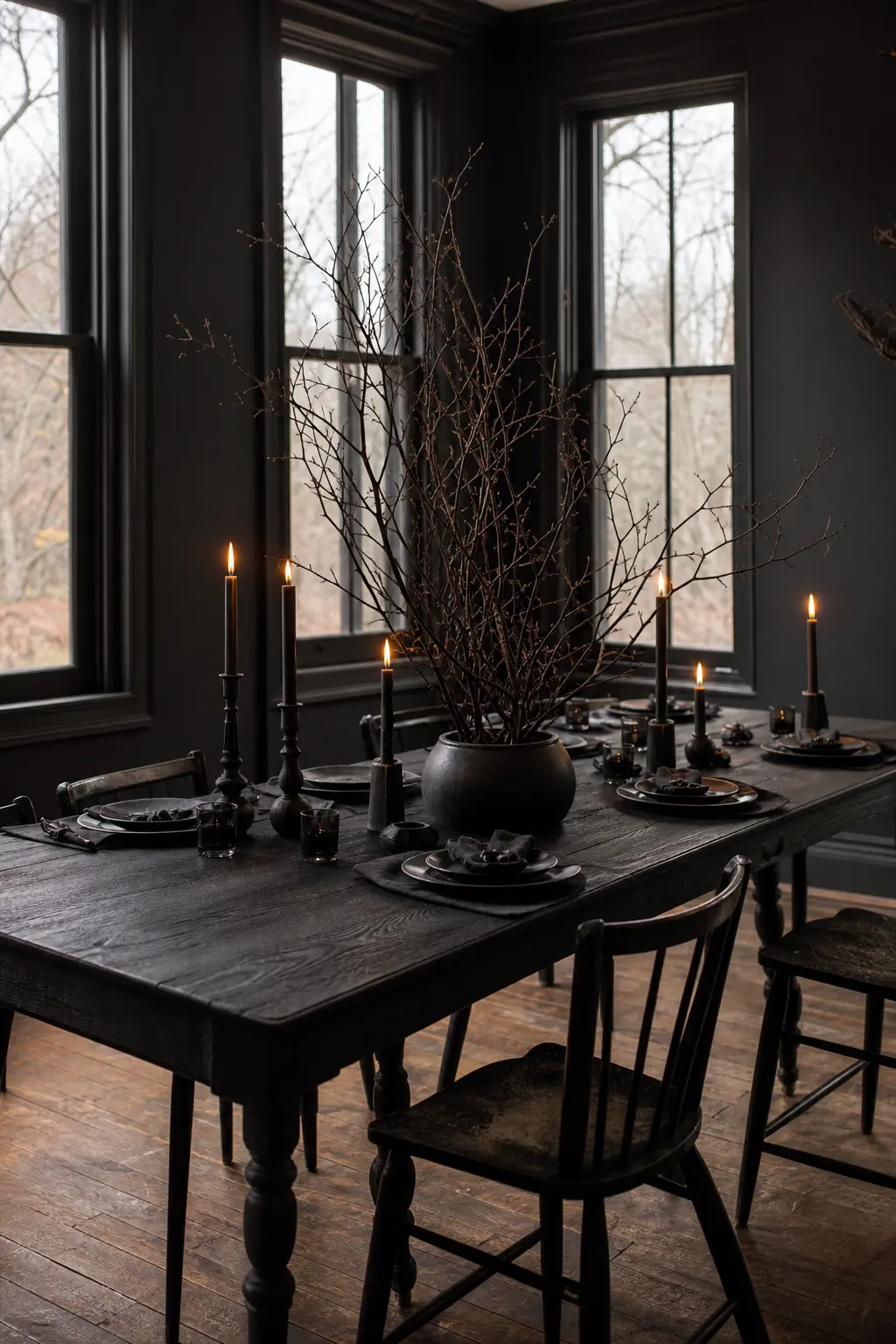 Black Candles and Bare Branches