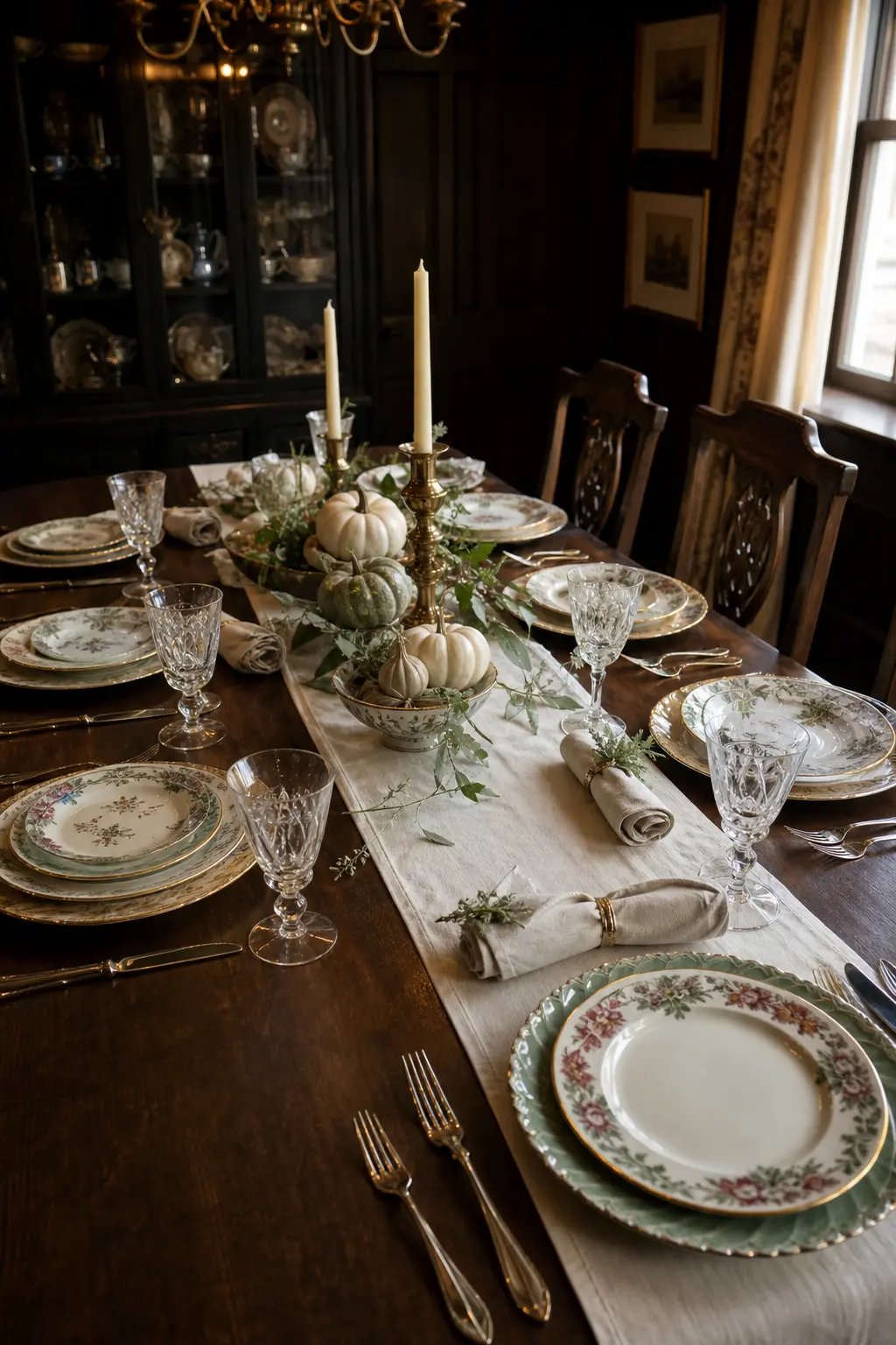 Mixed Vintage Plates