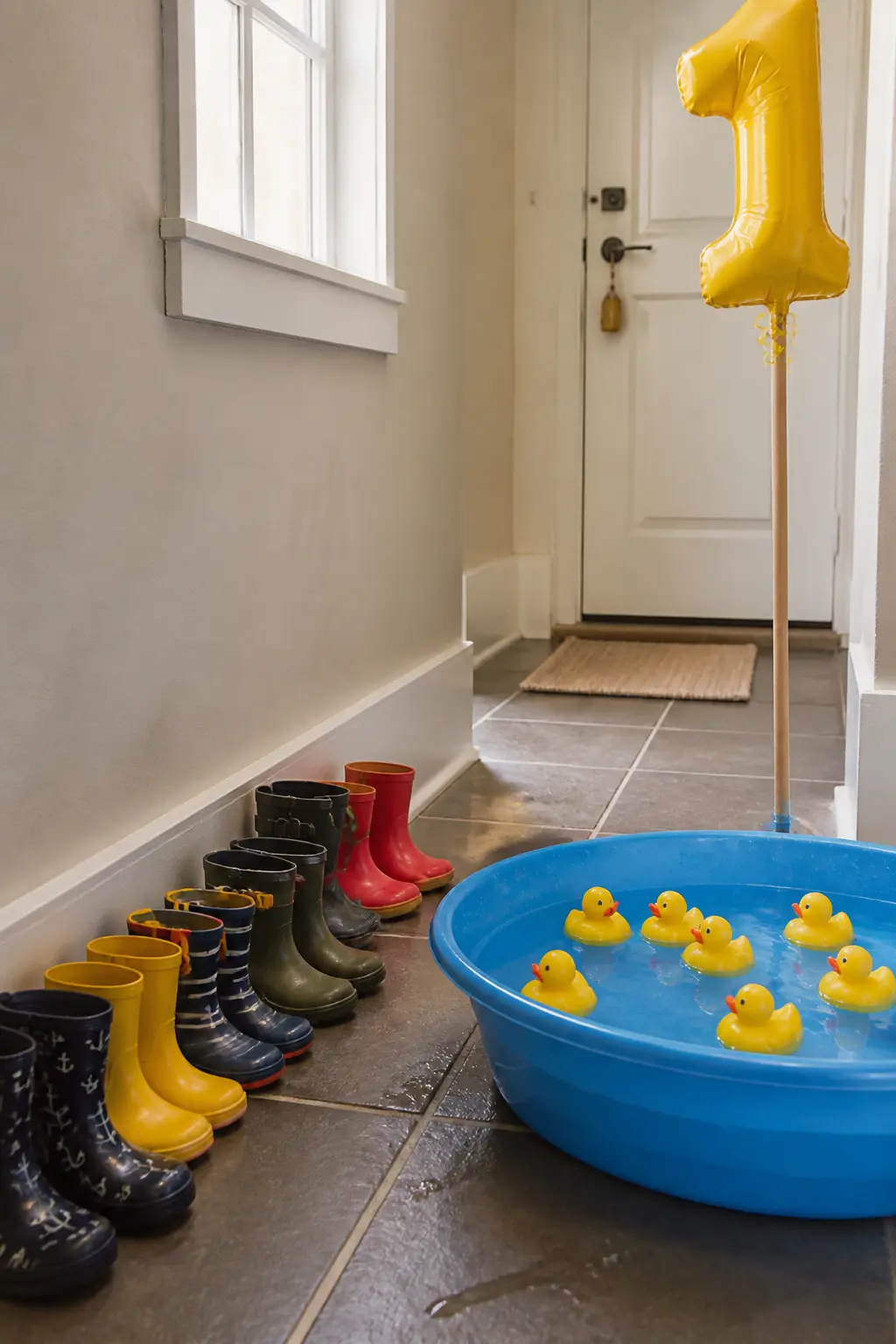 Puddle Boots and Ducks