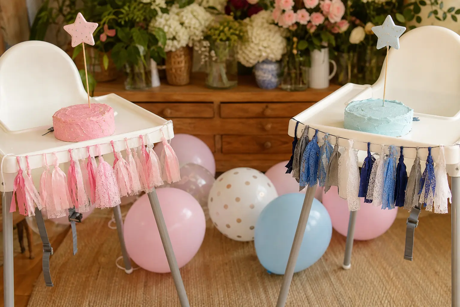 12 Twins First Birthday Party Ideas That Give Each Child Their Own Moment