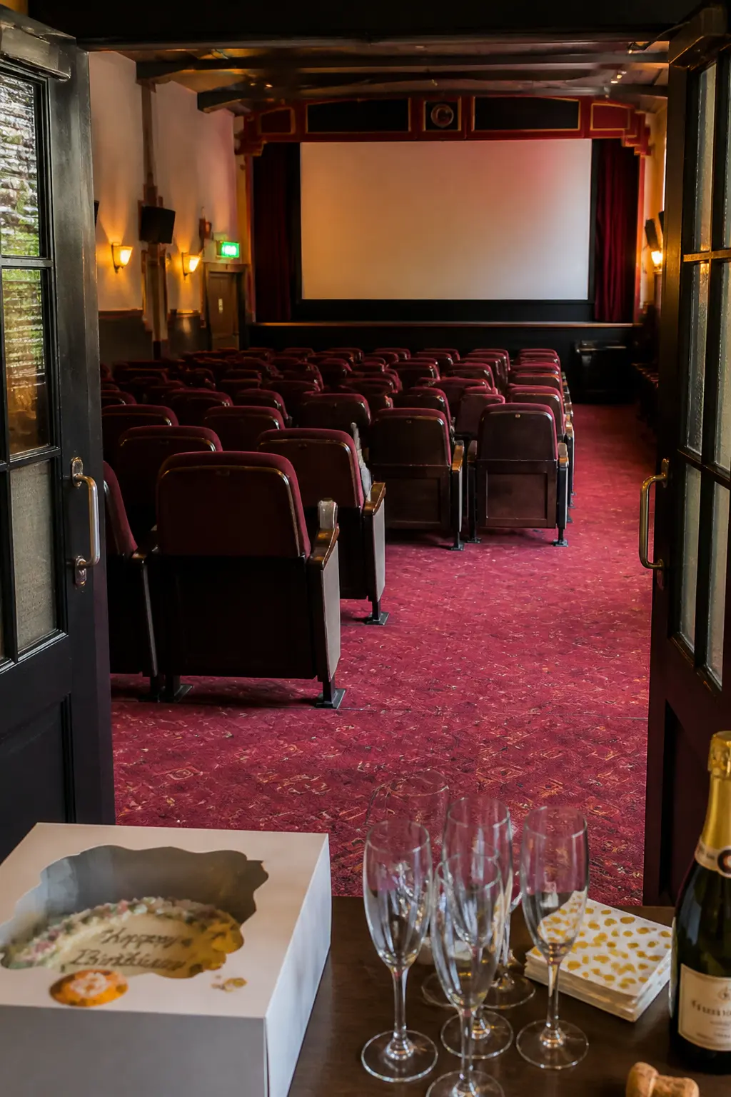 A Cinema Hired for One Film