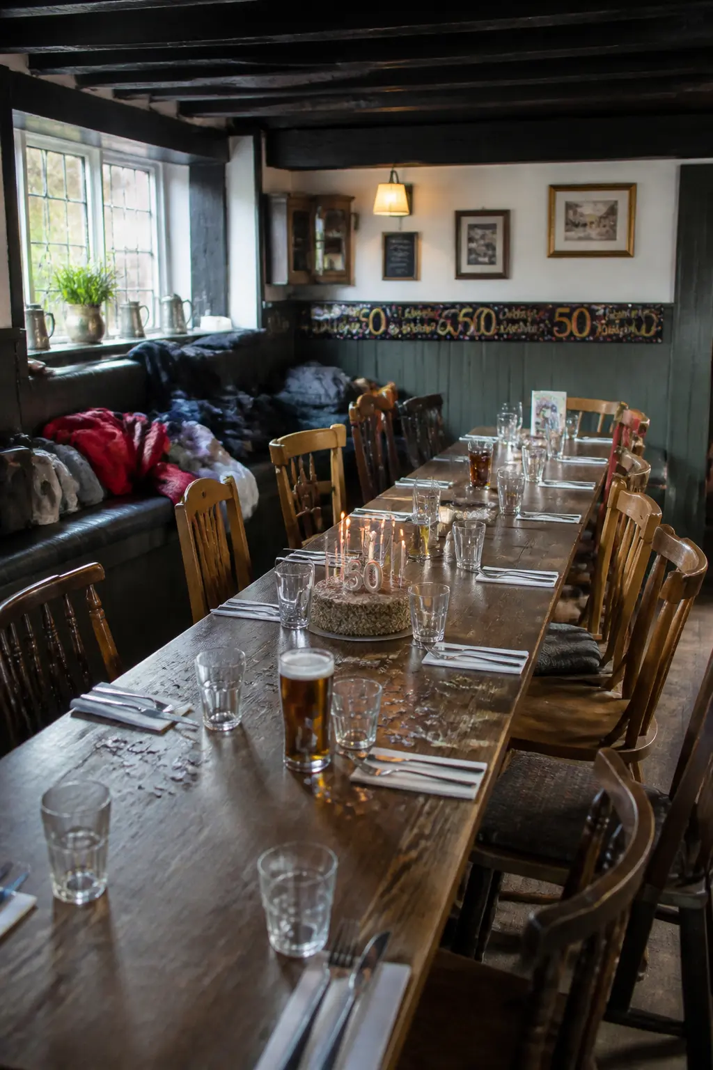 A Walk Ending at a Pub With a Table Booked