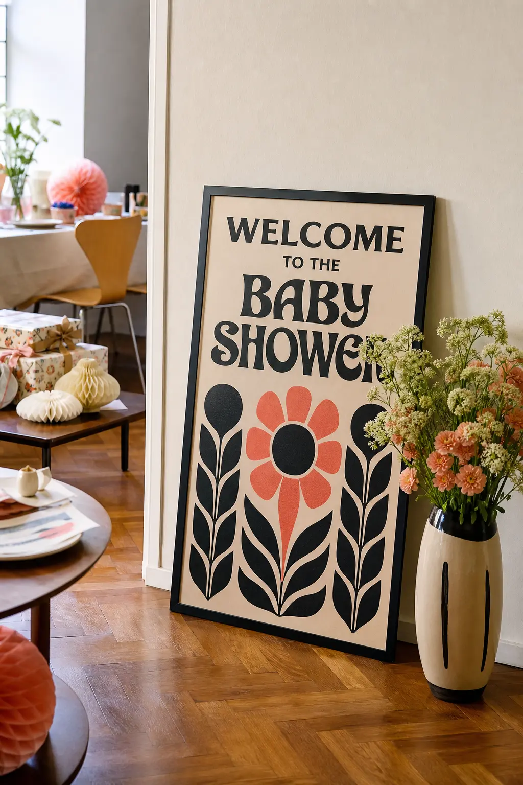 1960s Mod Graphic Signage