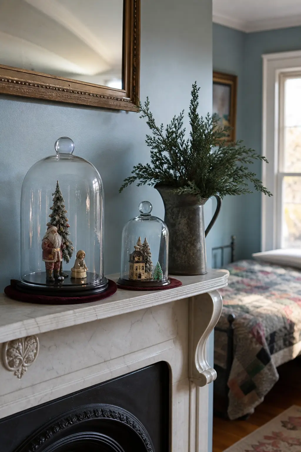 Glass Domes Over Small Scenes