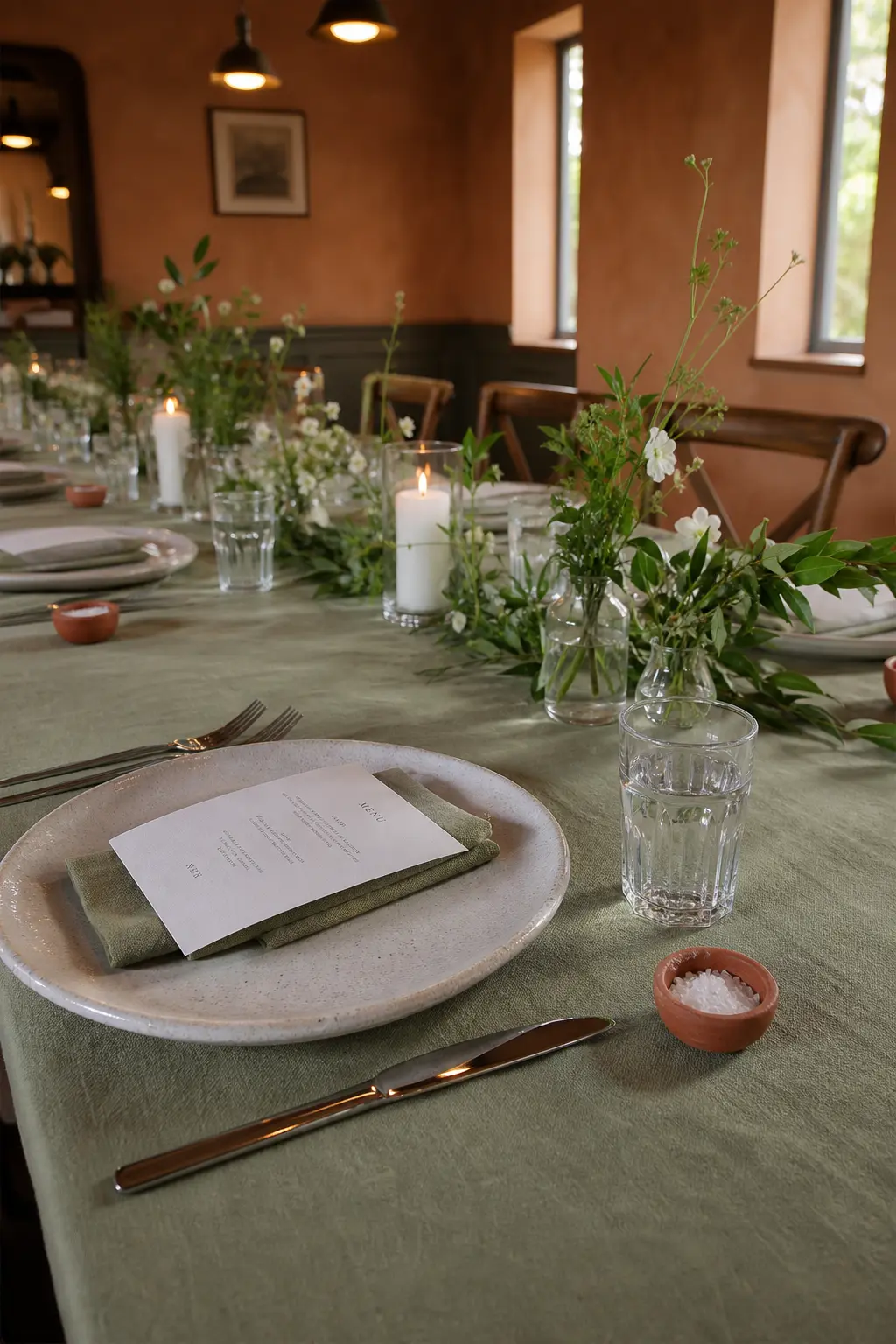 Individual Salt Cellars at Each Setting