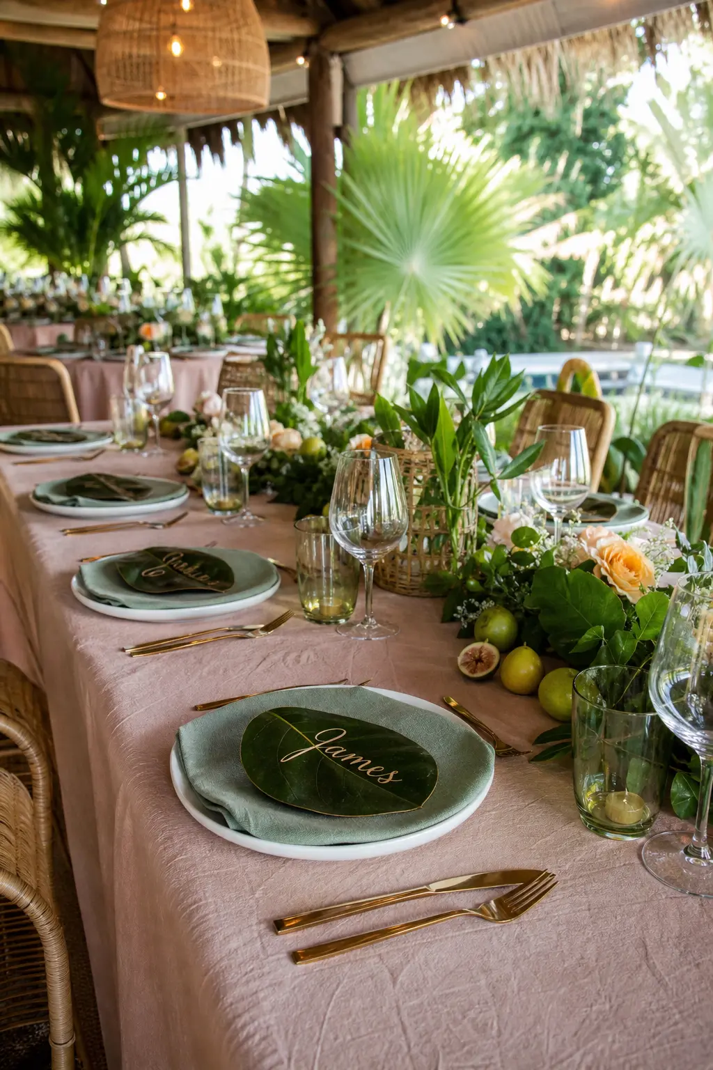 Names Written Directly onto Leaves or Fruit