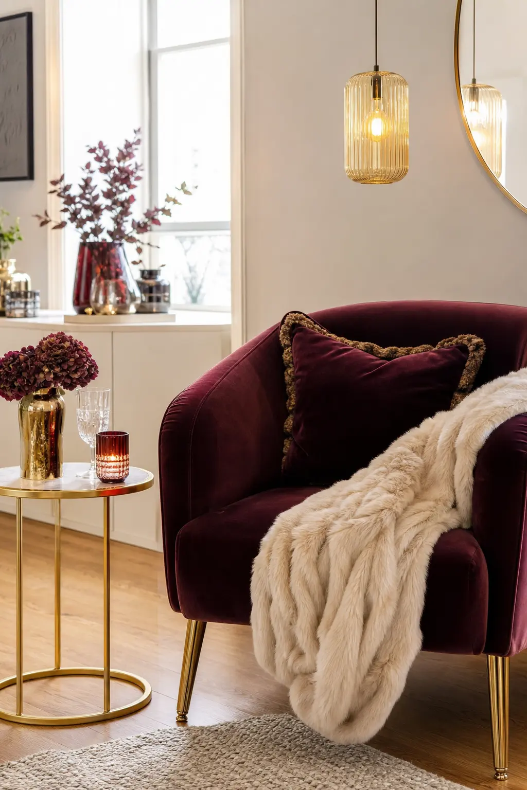 Faux Fur and Velvet Dress Code — A dress code of texture rather than colour: fur, velvet, anything that photographs soft under lamplight. Winter birthday ideas