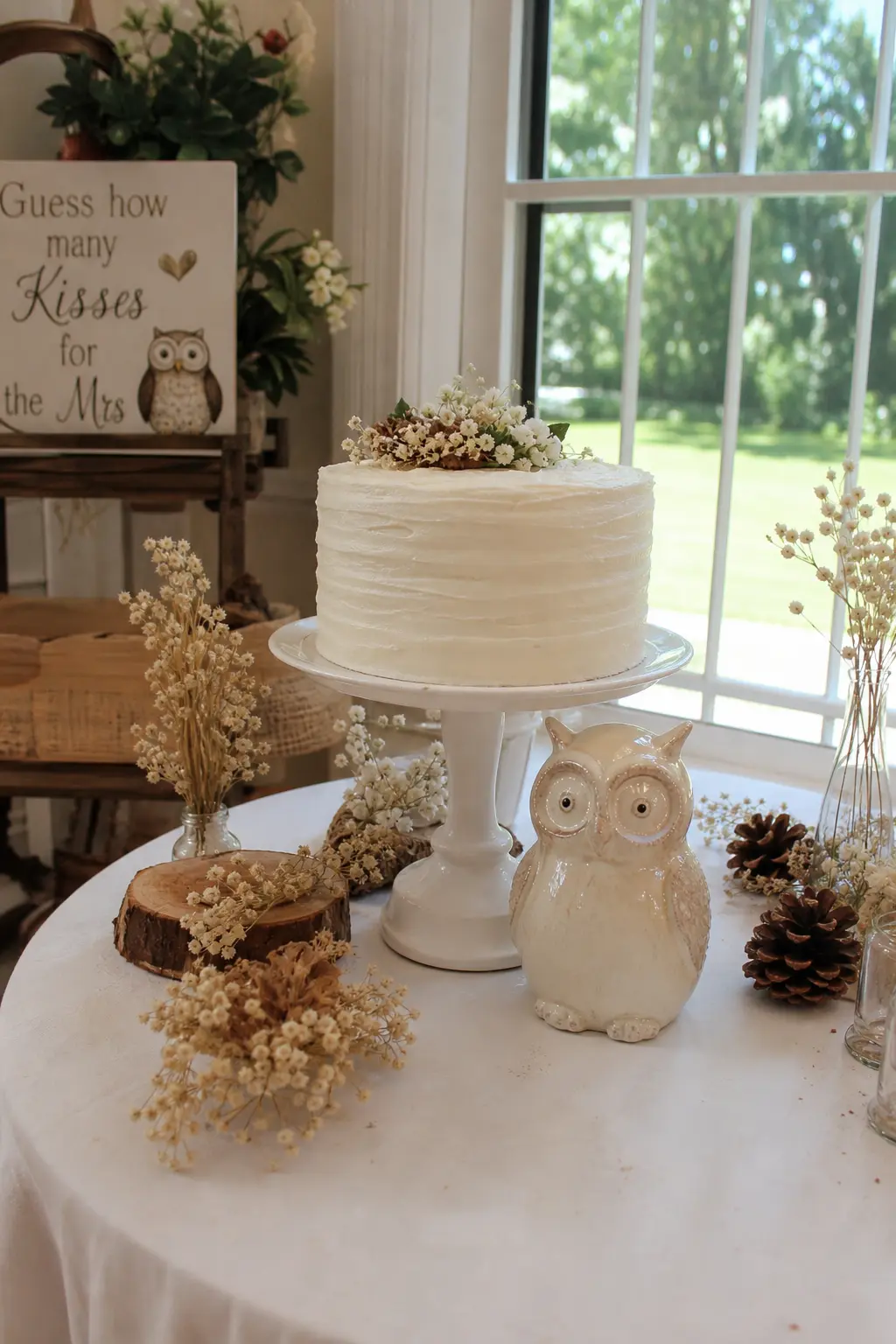 Single Owl or Hedgehog Detail