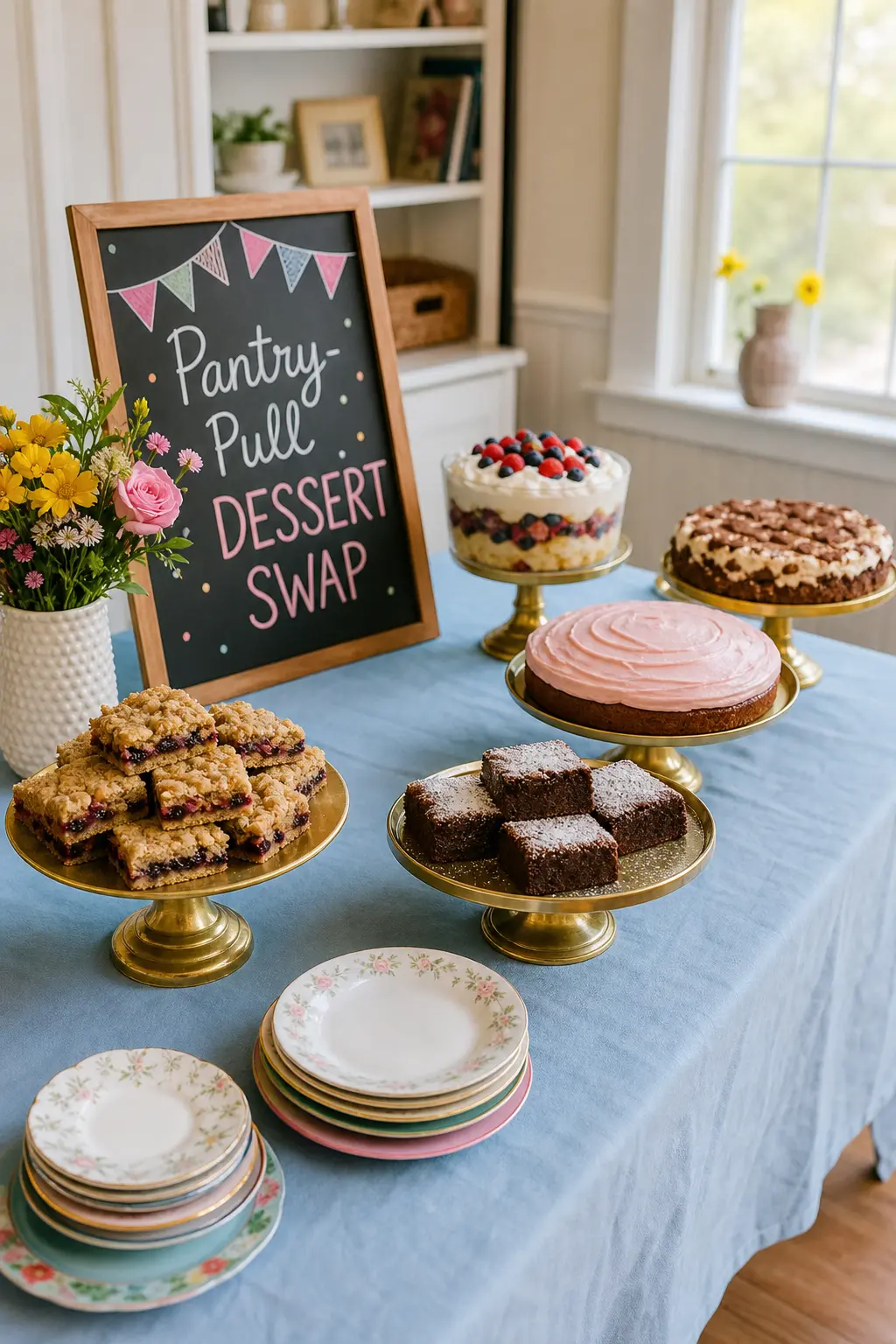 Pantry-Pull Dessert Swap — Ask every teen to bring one dessert made from whatever is already in their kitchen cupboard, no shopping allowed. Youth group