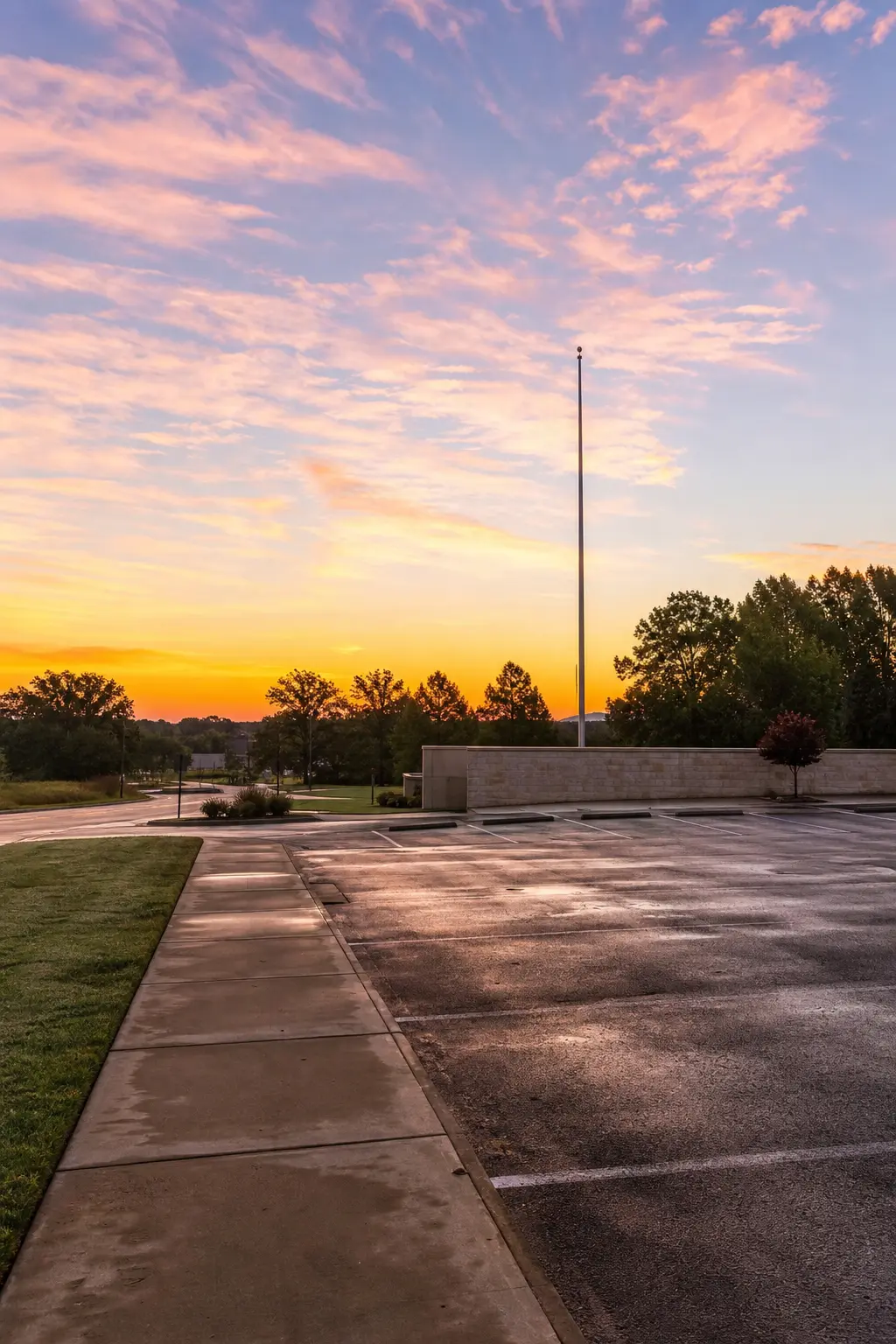 Sunrise Prayer Walk — Meet in the church parking lot before the sun is properly up, hand out travel mugs of hot chocolate and walk the block or the church