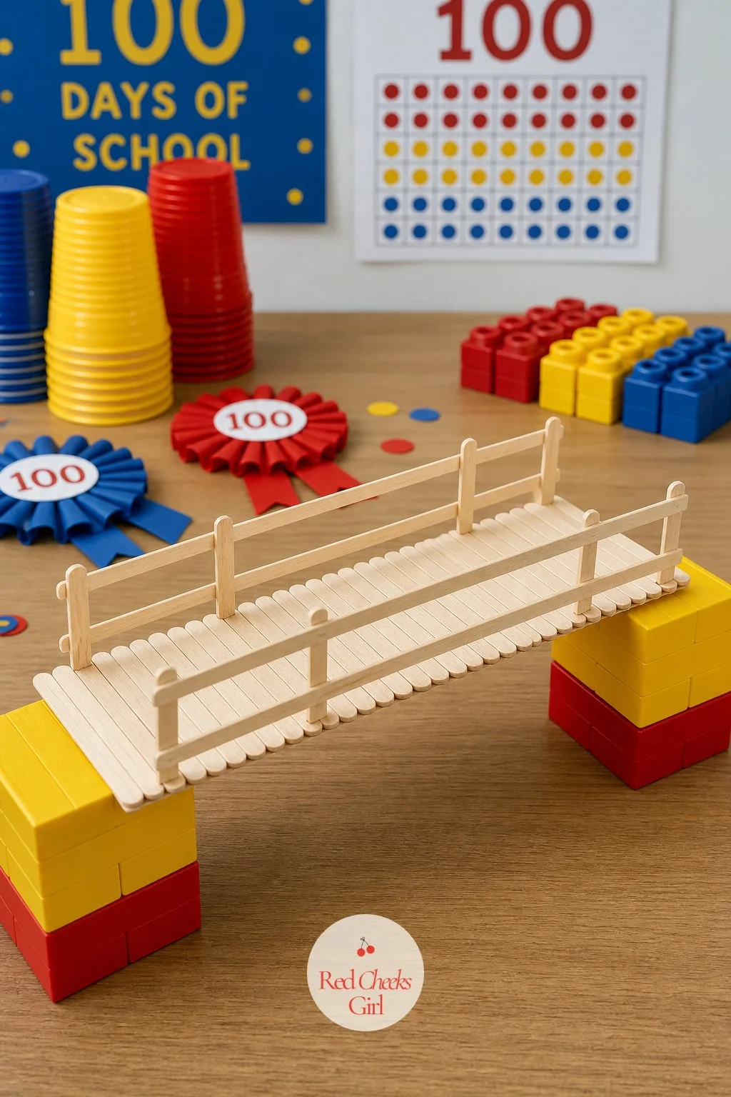 The Craft Stick Bridge — A pile of craft sticks on a table does not look like much until someone asks how many a bridge actually needs, and the answer