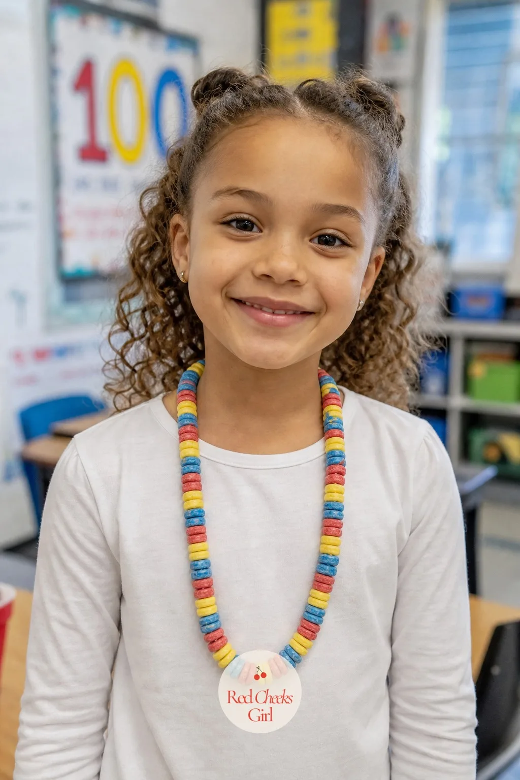 The Hundred Cereal Necklace — A string of cereal sounds like a snack that lost its nerve, but threaded in tens around a neck it turns into jewellery a kid will