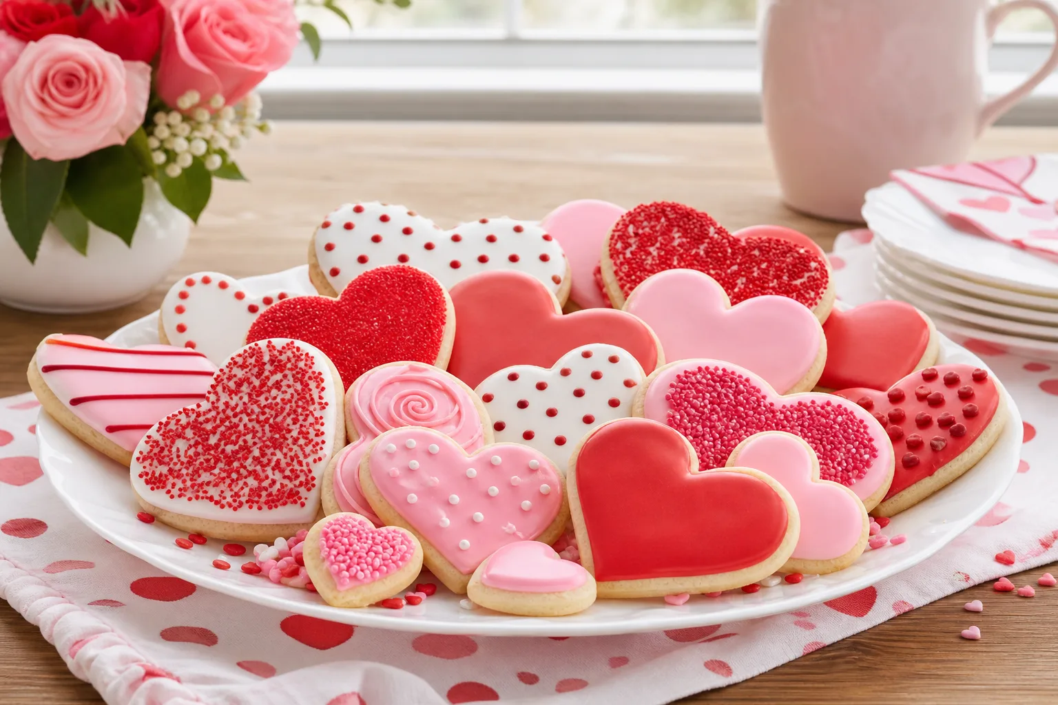 24 Valentine Cookies Anyone Can Bake for the People They Love