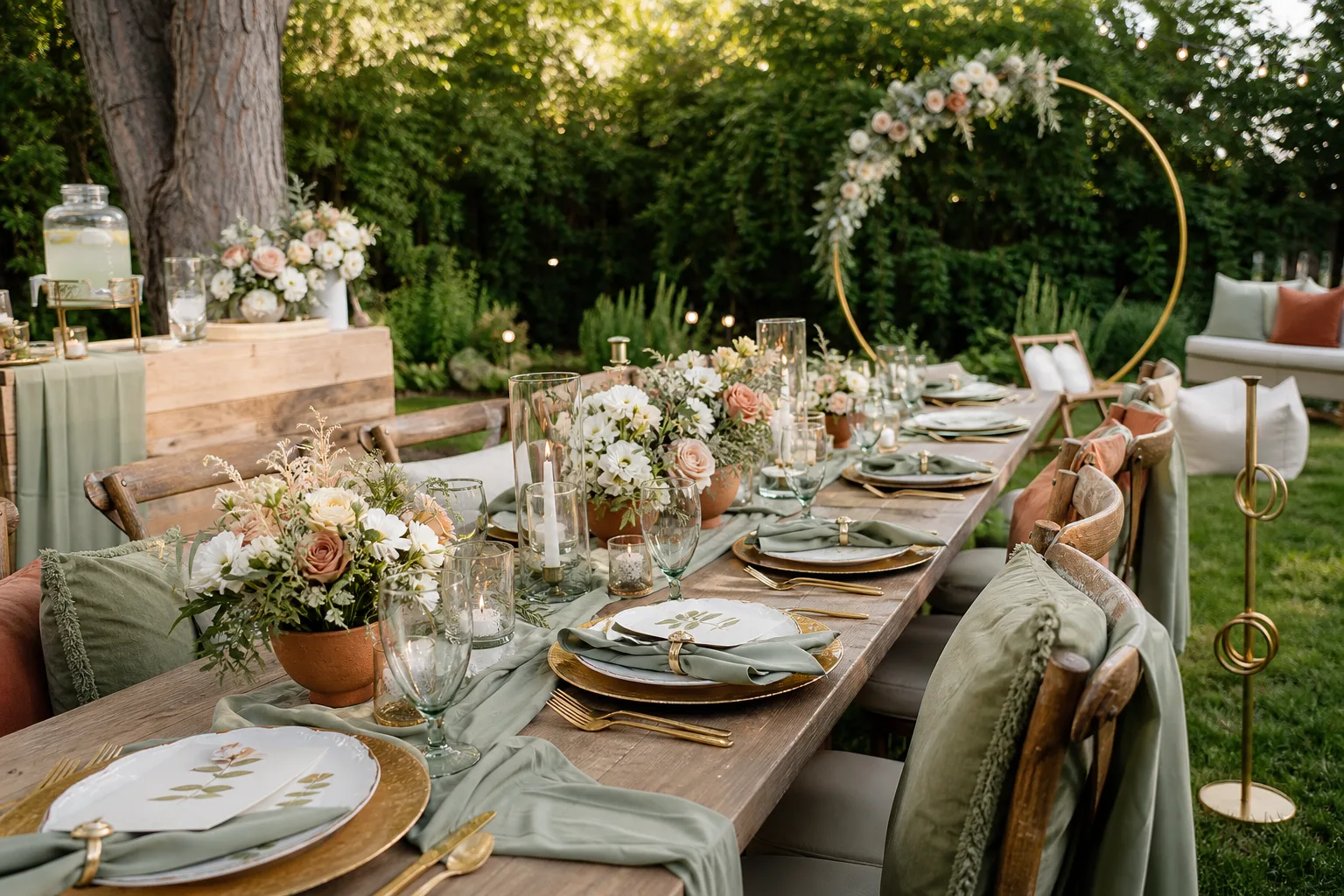 28 Backyard Engagement Party Ideas That Feel Like a Garden Wedding