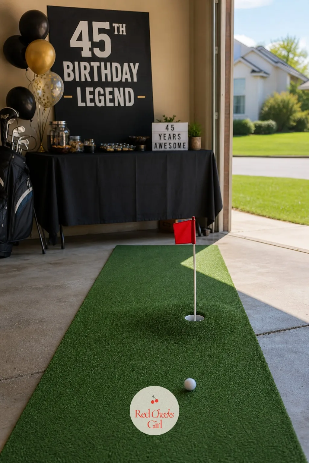 A Mini Golf or Golf Simulator Night — He has probably golfed in three different countries this year and still complains about the course near home. 45th