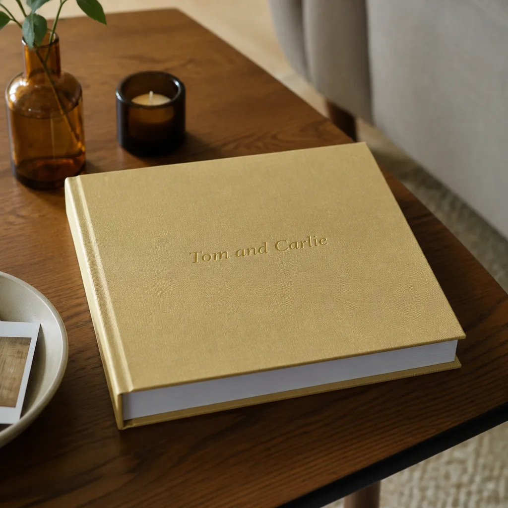 Fifty Years Photo Book — Nobody actually scrolls through fifty years of photos on a phone, not even the people in them. 50th anniversary gifts
