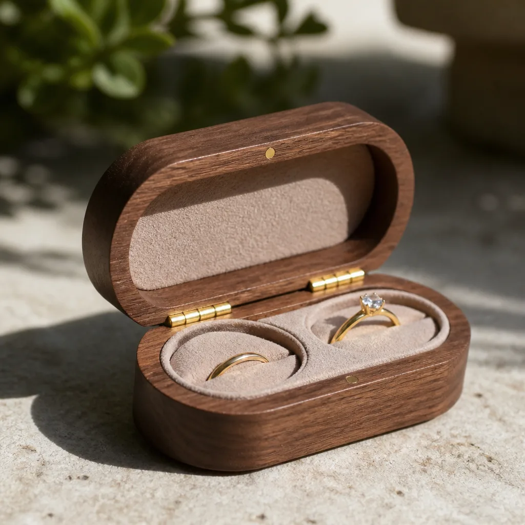 Ring Renewal Box — Somewhere in the house their original rings live in a drawer, not a box that actually deserves them. 50th anniversary gifts