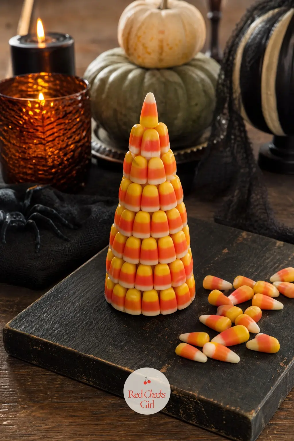 19. Candy Corn Stack