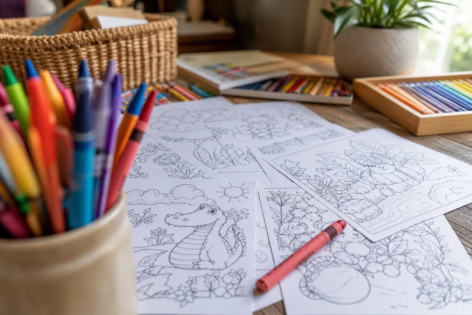 11 Alphabet Coloring Pages for Every Kid, Theme and Season