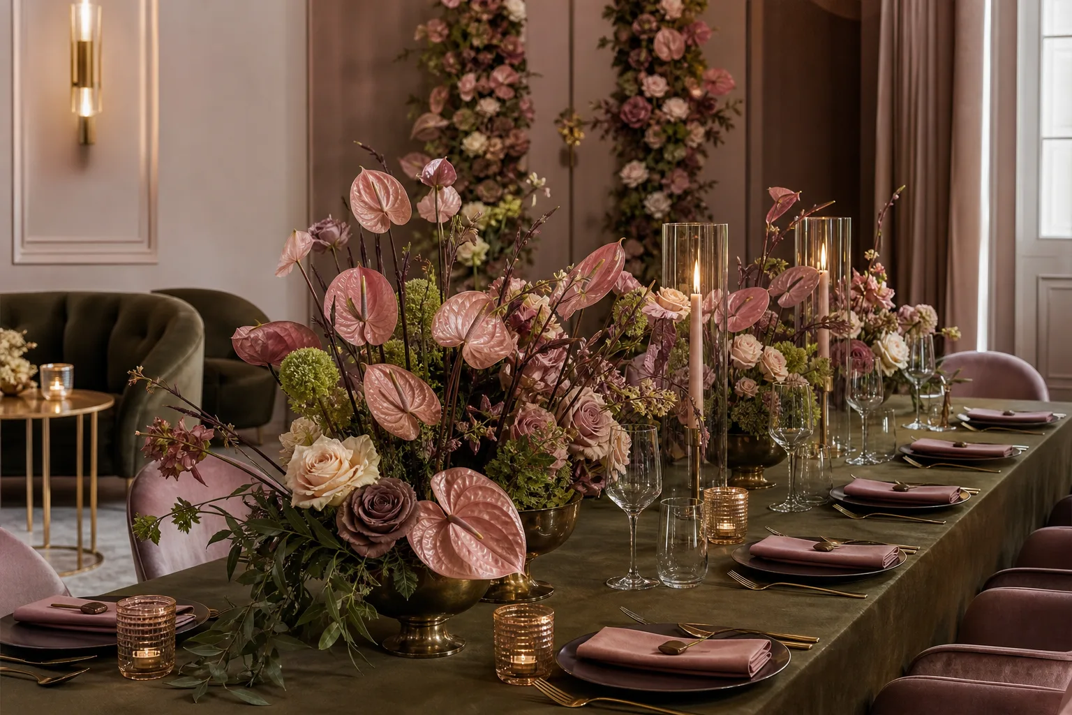 16 Anthurium Wedding Ideas for Couples Who Love Bold Sculptural Florals