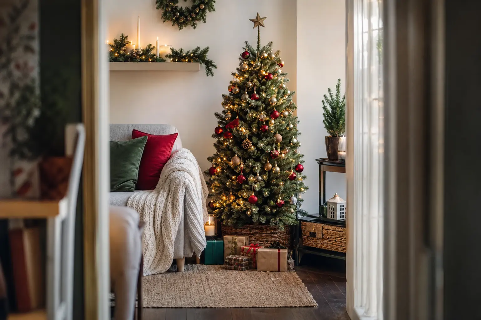 23 Apartment Christmas Decor Ideas for Small Spaces That Still Feel Festive