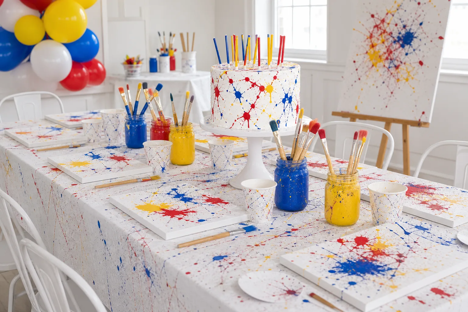 19 Art Themed Birthday Party Ideas for Kids Who Love to Create