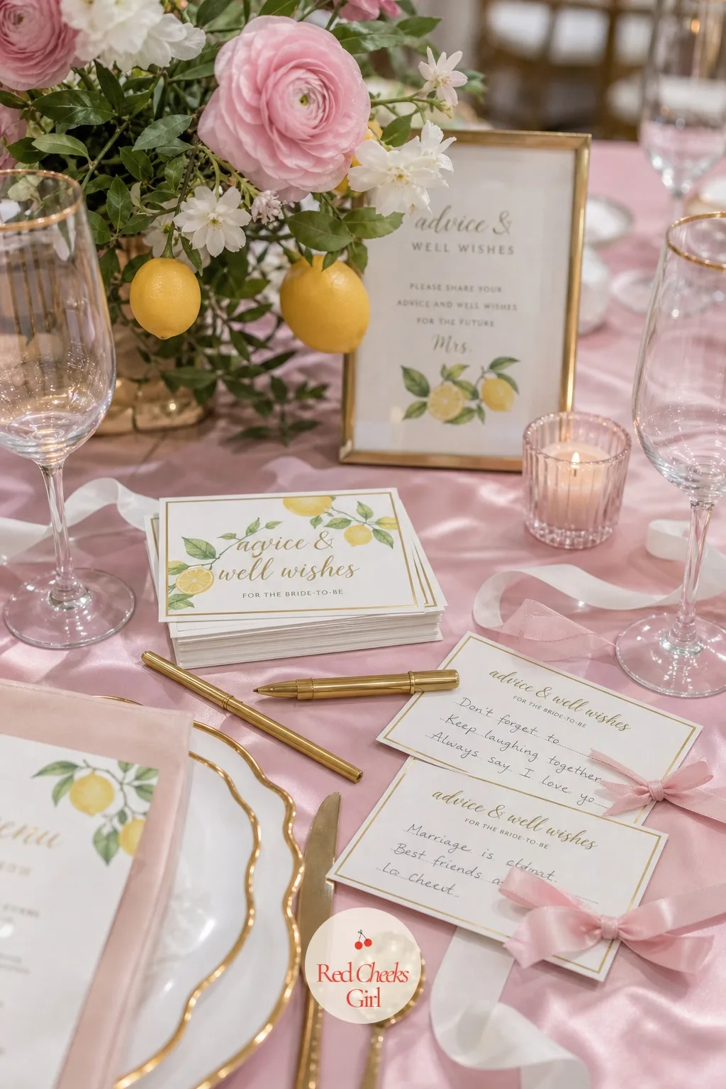 Advice and Well Wish Cards — A gift the bride actually rereads matters more than one more candle. Bachelorette brunch